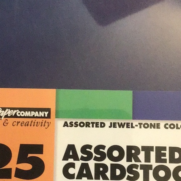 25 sheets of card stock paper 8.5 by 11 inch sheets - Picture 3 of 5